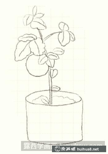 苹果儿童画