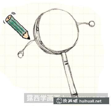 拨浪鼓儿童画