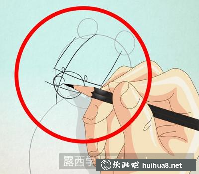 维尼熊的画法
