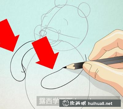 维尼熊的画法