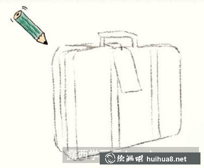 行李箱儿童画
