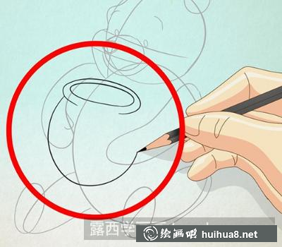 维尼熊的画法