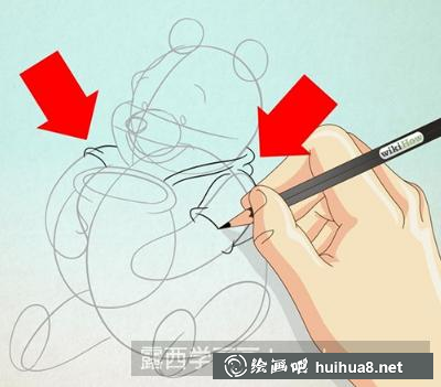维尼熊的画法