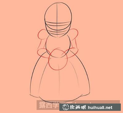 小公主的画法