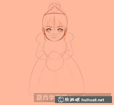 小公主的画法