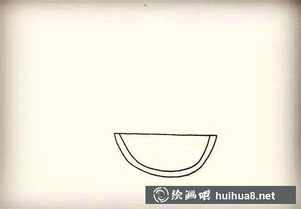 西瓜简笔画教程
