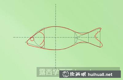 小鱼的画法