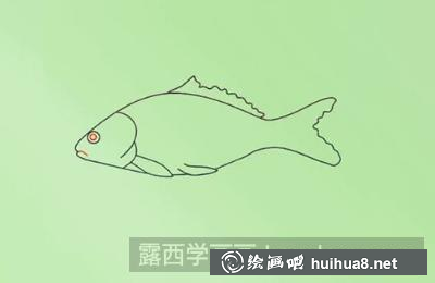 小鱼的画法