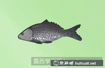 小鱼的画法
