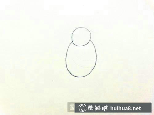 小雪人简笔画 小雪人简笔画