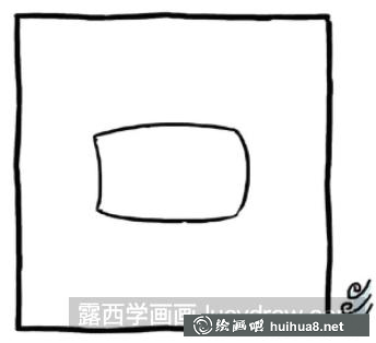 吹风机儿童画