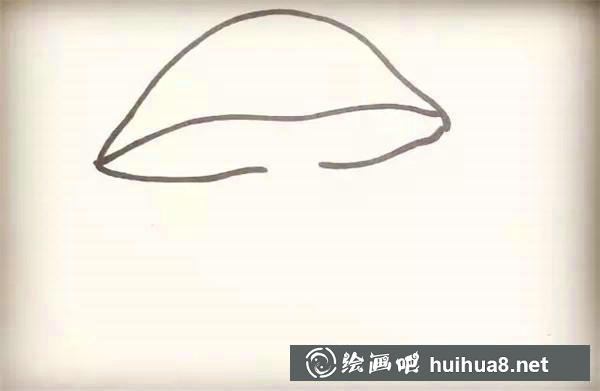蘑菇简笔画教程 蘑菇简笔画教程