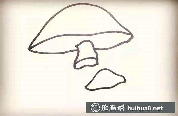 蘑菇简笔画教程 蘑菇简笔画教程