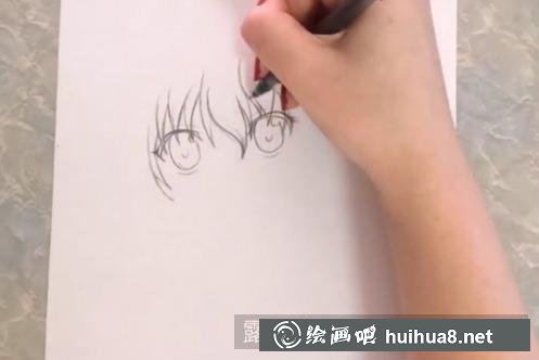 手绘可爱少女