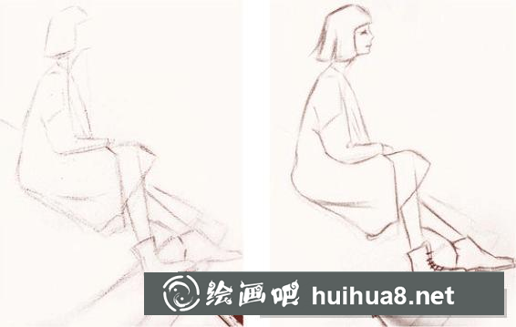 屋顶女孩插画教程