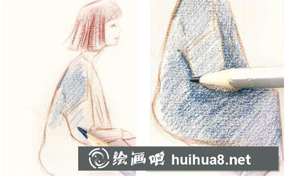 屋顶女孩插画教程
