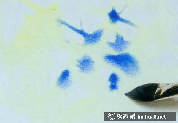 水彩画技法之湿破湿画法