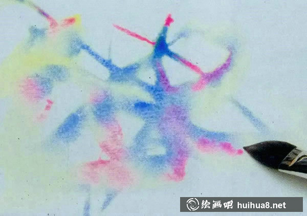 水彩画技法之湿破湿画法
