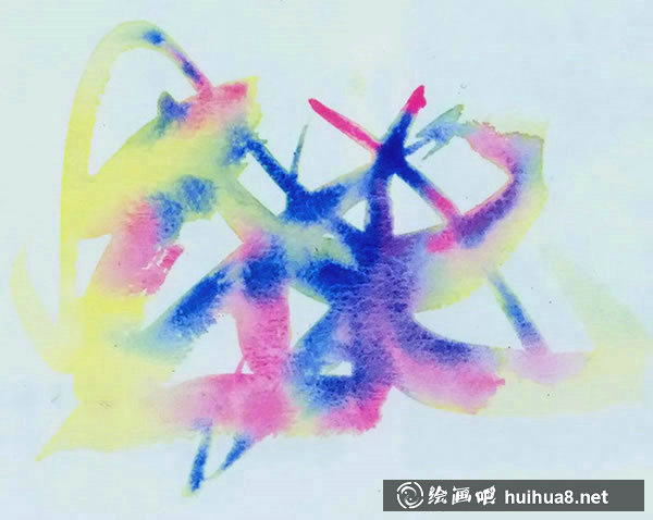 水彩画技法之湿破湿画法