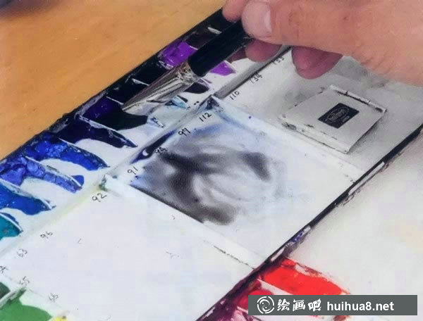 水彩画直接画法绘制白色的鸡蛋
