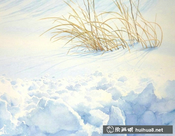 日本阿部智幸风景水彩画作品