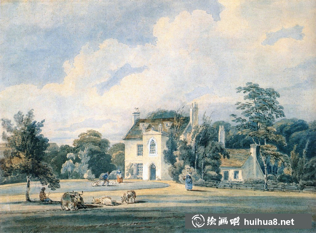 Thomas Girtin托马斯吉尔丁水彩风景画