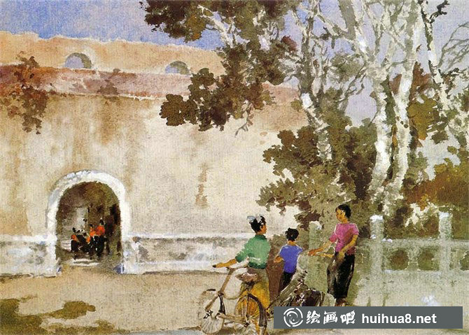 李剑晨水彩画欣赏大全