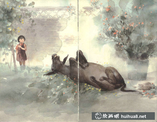 关维兴水彩画绘本《城南旧事》