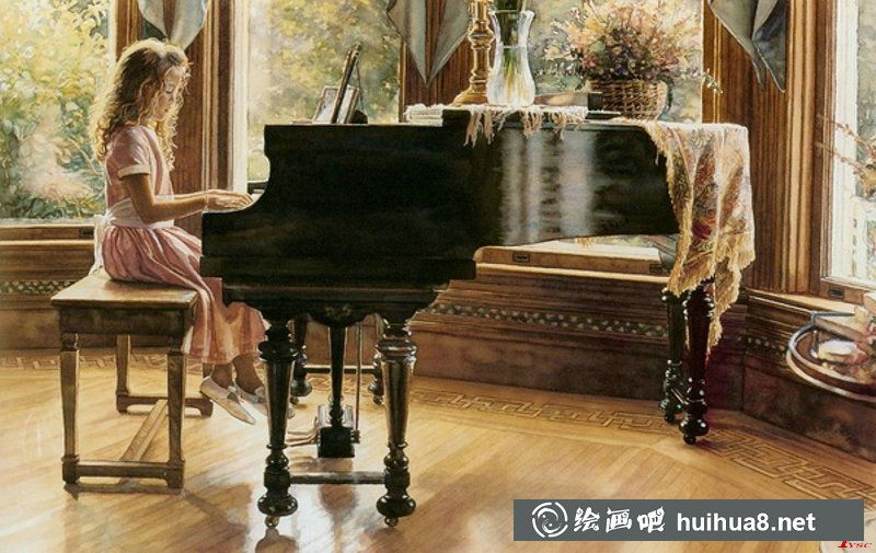 Steve Hanks 水彩画作品全集一
