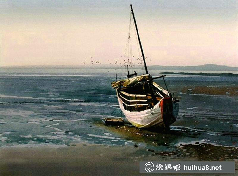 刘寿祥水彩风景画作品