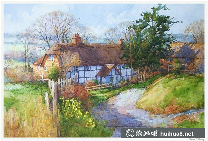 Ian Ramsay伊恩·拉姆齐水彩画作品
