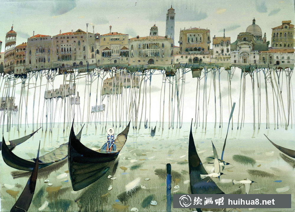 Alexander Votsmush水彩插画 Alexander Votsmush水彩插画