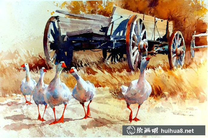 Carl Purcell美国卡尔·普赛尔的风景画
