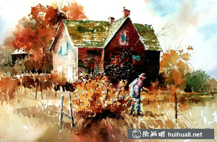 Carl Purcell美国卡尔·普赛尔的风景画