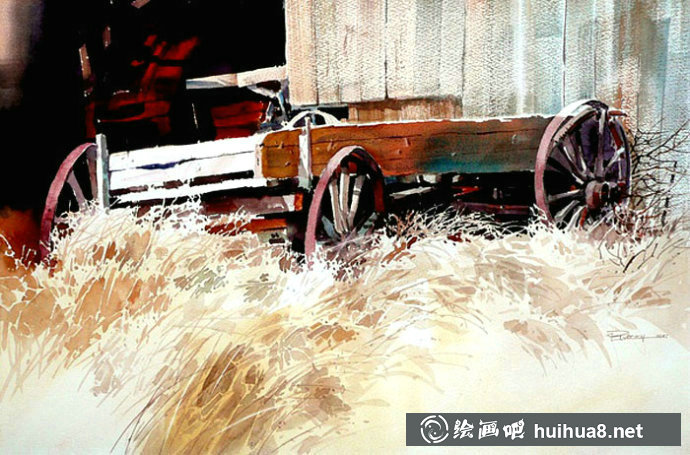 Carl Purcell美国卡尔·普赛尔的风景画