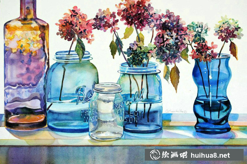 Catherine Hillis光影水彩画作品 Catherine Hillis光影水彩画作品