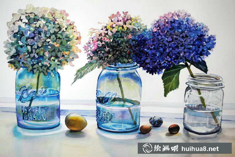 Catherine Hillis光影水彩画作品 Catherine Hillis光影水彩画作品