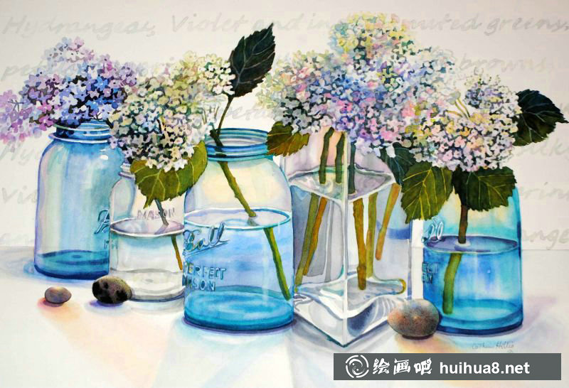 Catherine Hillis光影水彩画作品 Catherine Hillis光影水彩画作品