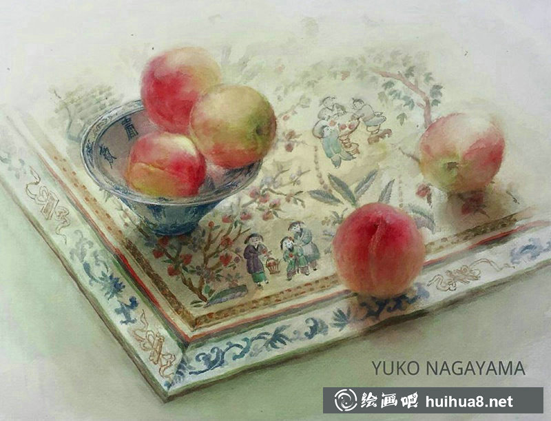 永山裕子静物水彩画作品欣赏之二