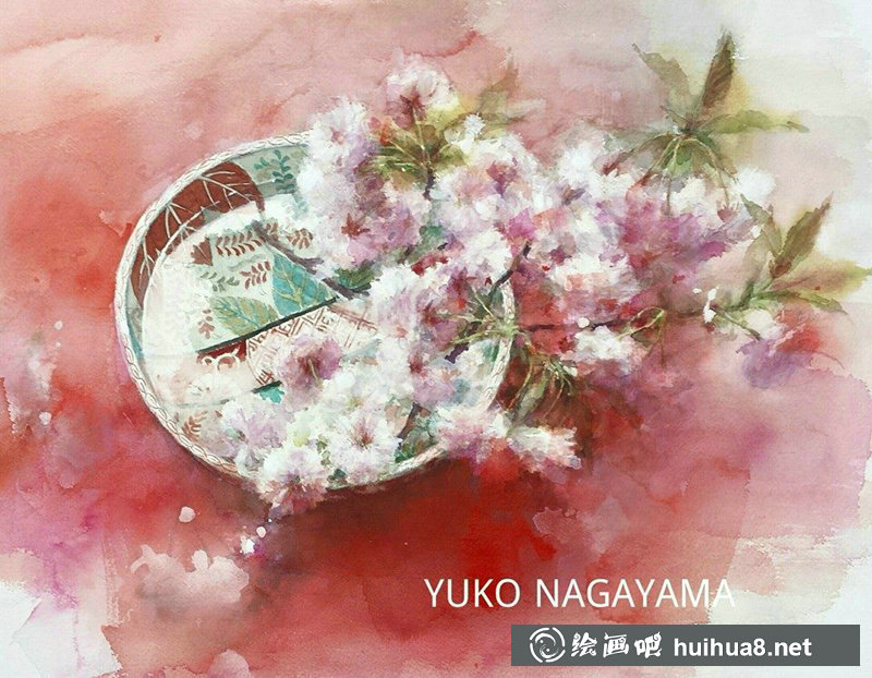 永山裕子静物水彩画作品欣赏之二