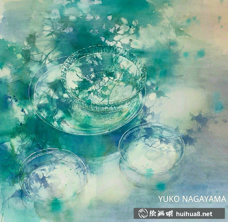 永山裕子静物水彩画作品欣赏之二