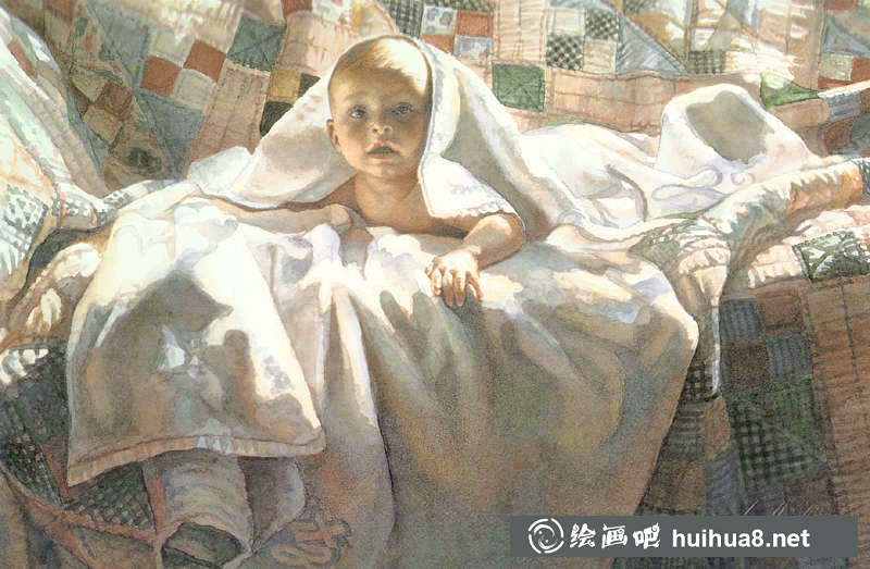 美国Steve Hanks史蒂夫.汉斯水彩人物作品二