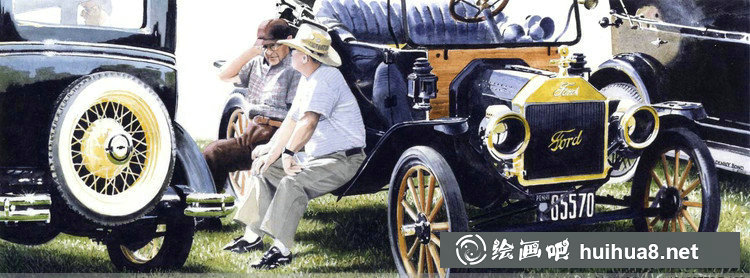 美国画家Denny.Bond人物水彩画欣赏