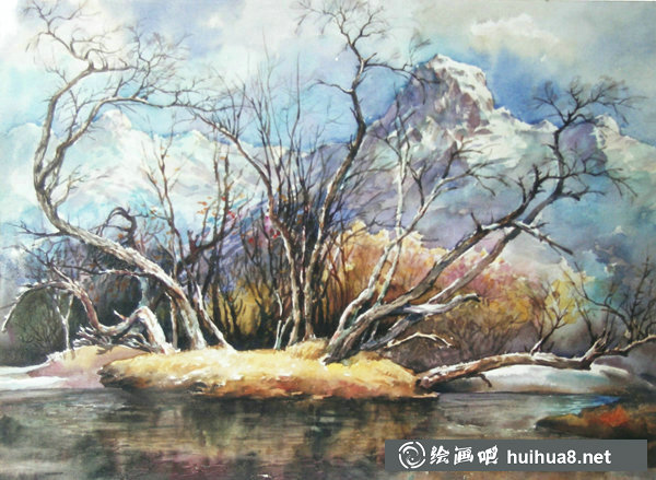 杜晓光风景人物手绘水彩画作品 杜晓光风景人物手绘水彩画作品