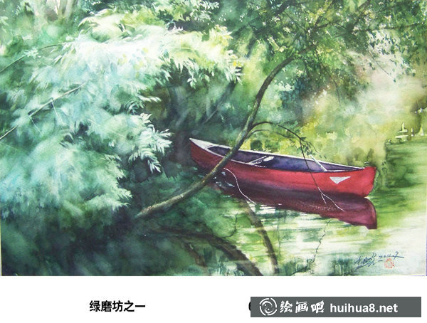 杜晓光风景人物手绘水彩画作品 杜晓光风景人物手绘水彩画作品