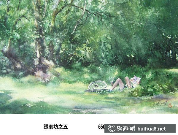 杜晓光风景人物手绘水彩画作品 杜晓光风景人物手绘水彩画作品
