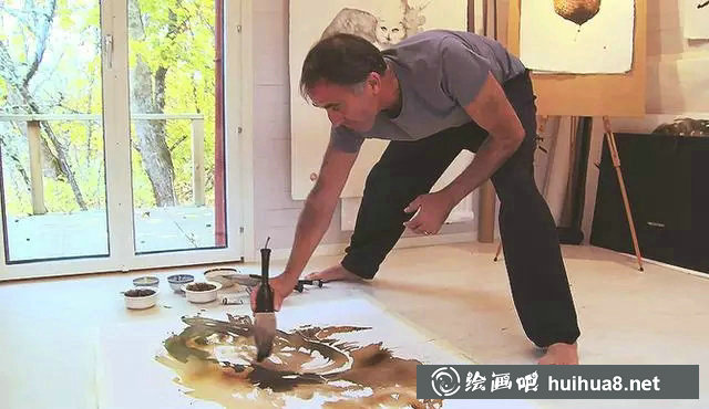 美国画家Karl Martens中西结合水彩画鸟