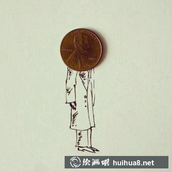 创意素描作品