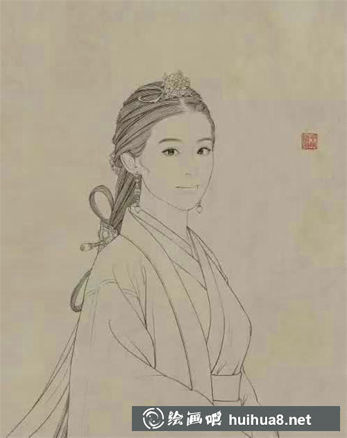 刻画轮廓