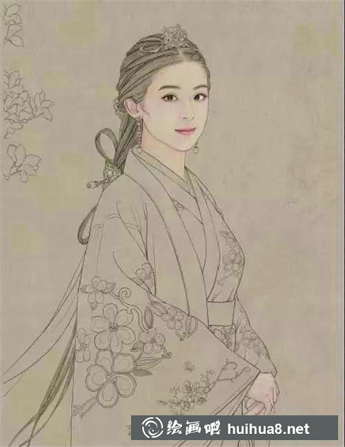 上色面部
